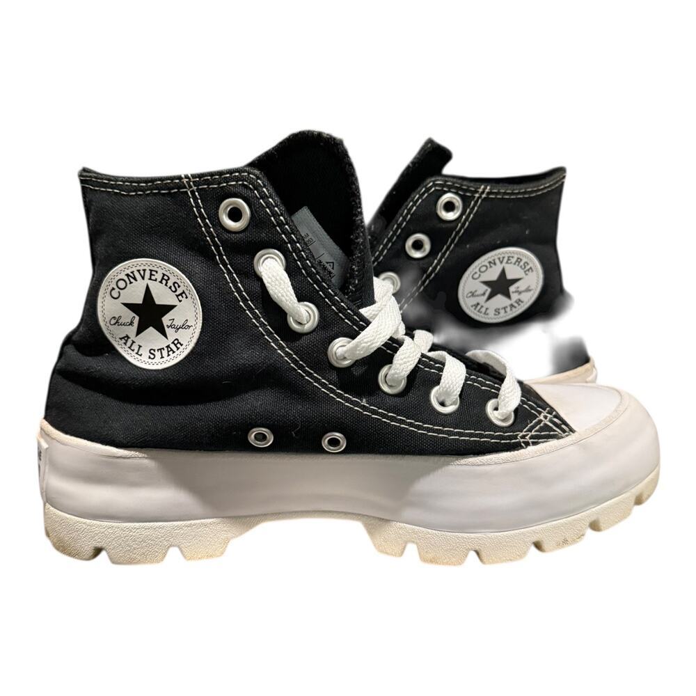 Converse Chuck Taylor All Star Hi Lugged High Top Shoes 565901C Women’s Size 5 - Picture 8 of 9